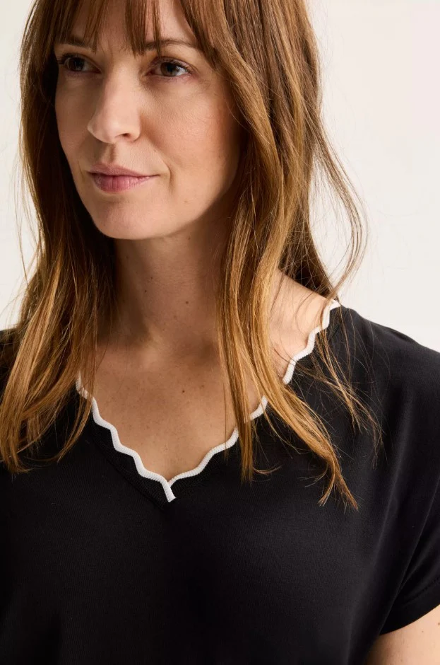 T-shirts korte mouw zwart Mayerline - Image 4