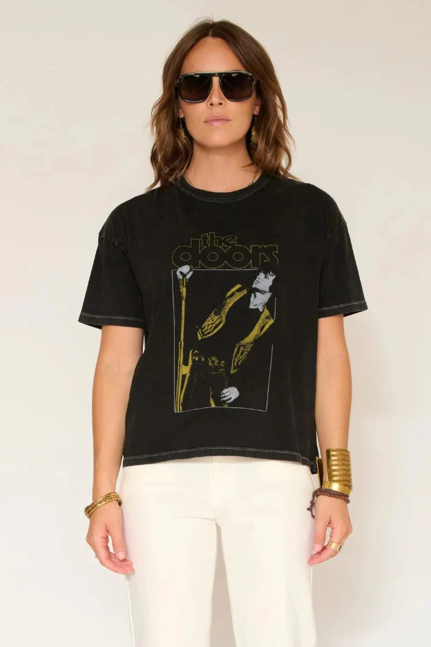T-shirts korte mouw zwart MKT studio