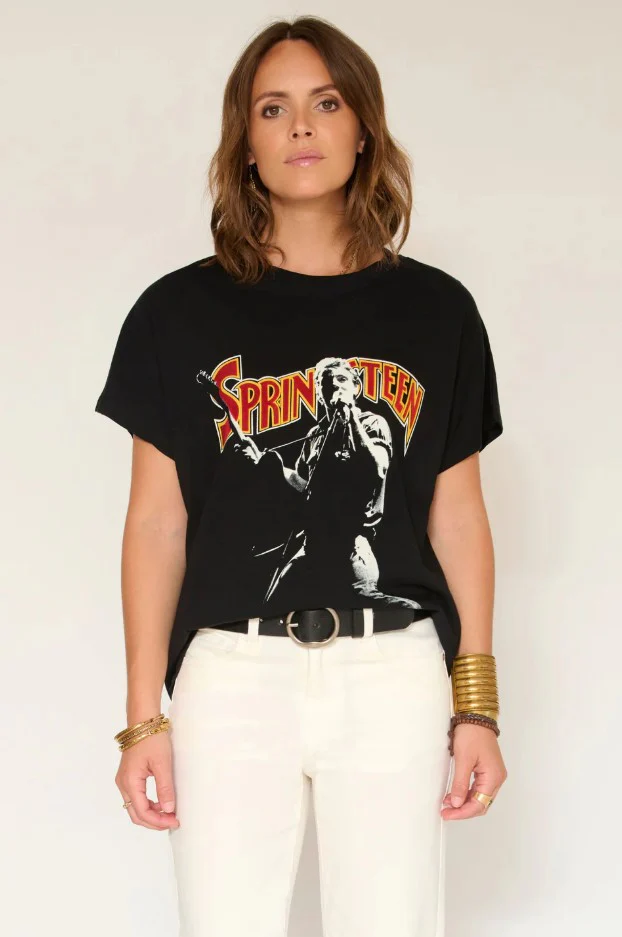 T-shirts korte mouw zwart MKT studio