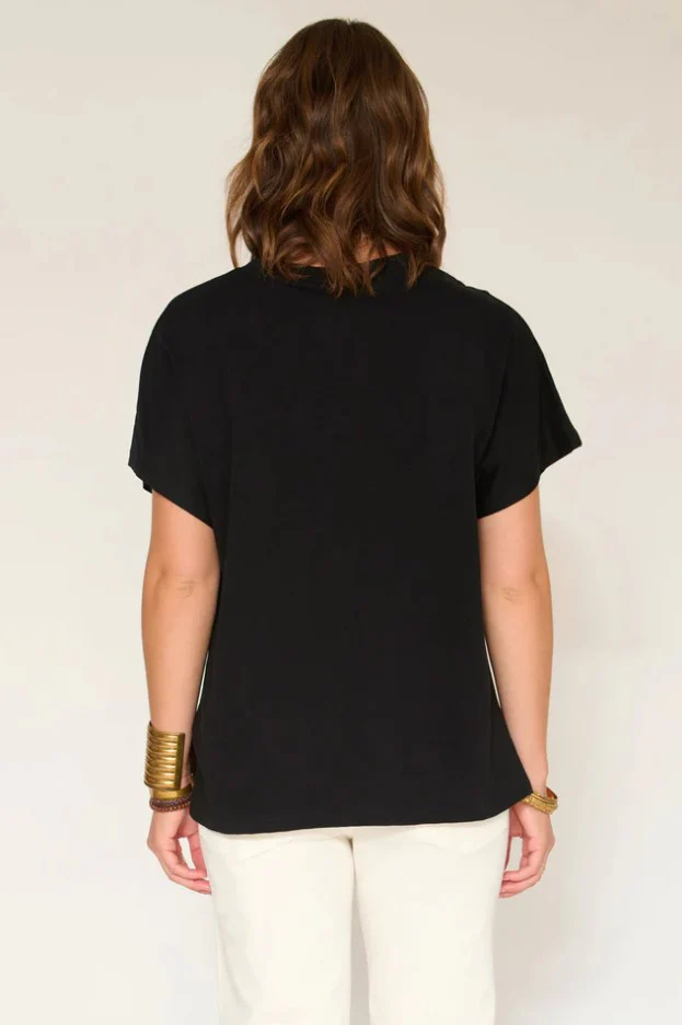 T-shirts korte mouw zwart MKT studio - Image 2