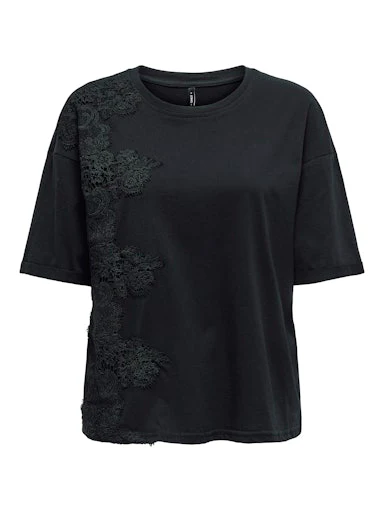 T-shirts korte mouw zwart ONLY