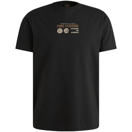 T-shirts korte mouw zwart PME