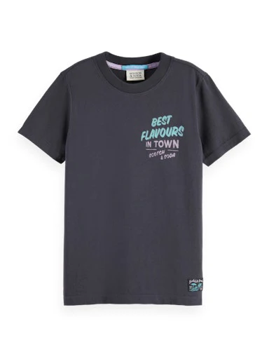 T-shirts korte mouw zwart Scotch & Soda