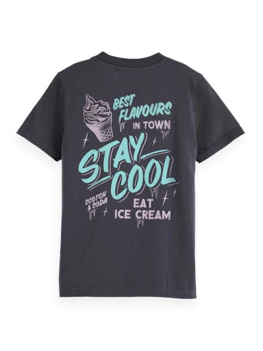 T-shirts korte mouw zwart Scotch & Soda - Image 3