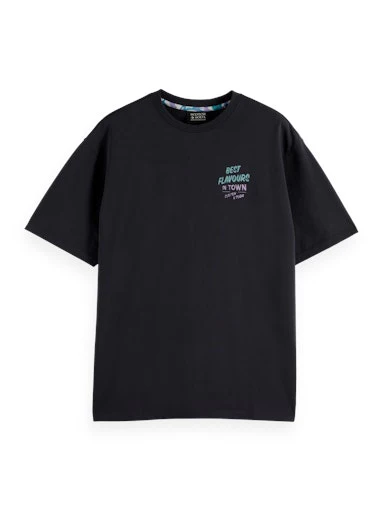 T-shirts korte mouw zwart Scotch & Soda