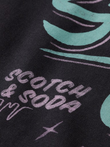 T-shirts korte mouw zwart Scotch & Soda - Image 3