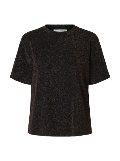 T-shirts korte mouw zwart Selected FEMME