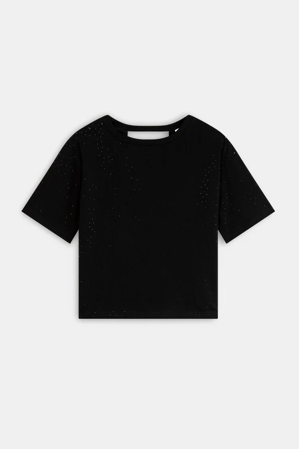 T-shirts korte mouw zwart Suncoo Paris