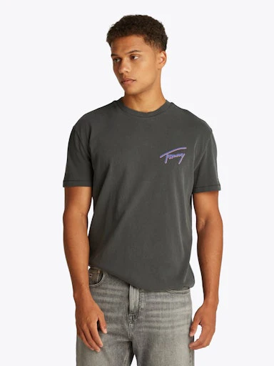 T-shirts korte mouw zwart Tommy Jeans
