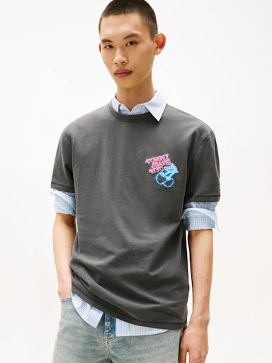 T-shirts korte mouw zwart Tommy Jeans