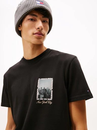 T-shirts korte mouw zwart Tommy Jeans - Image 5