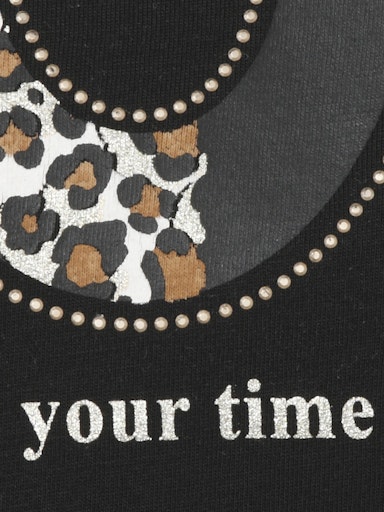 T-shirts korte mouw zwart Via Appia Due - Image 3