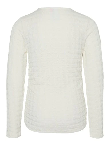 T-shirts lange mouw beige VERO MODA GIRL - Image 2