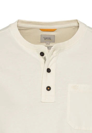 T-shirts lange mouw beige Camel active - Image 3