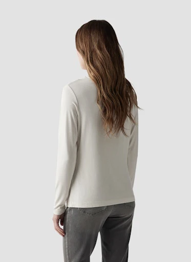T-shirts lange mouw beige LeComte - Image 4