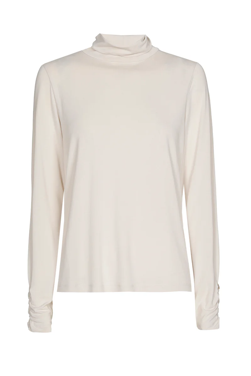 T-shirts lange mouw beige Marie Méro - Image 4