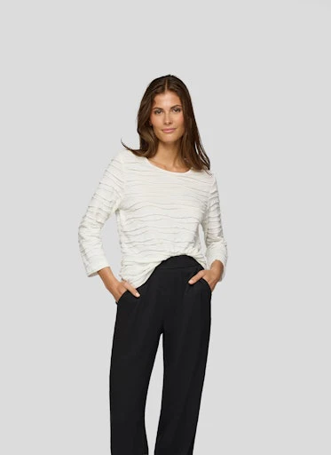T-shirts lange mouw beige Rabe - Image 2
