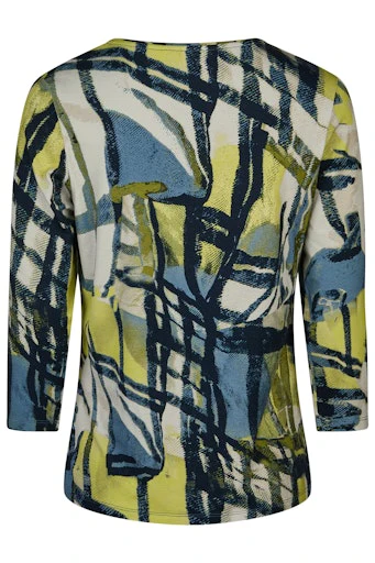 T-shirts lange mouw blauw Barbara Lebek - Image 2
