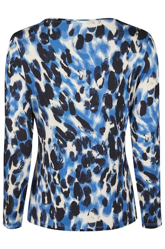 T-shirts lange mouw blauw Barbara Lebek - Image 2