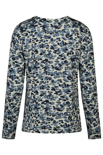 T-shirts lange mouw blauw Barbara Lebek - Image 2