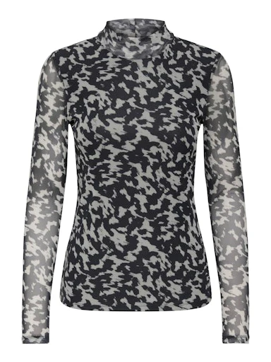T-shirts lange mouw blauw ONLY