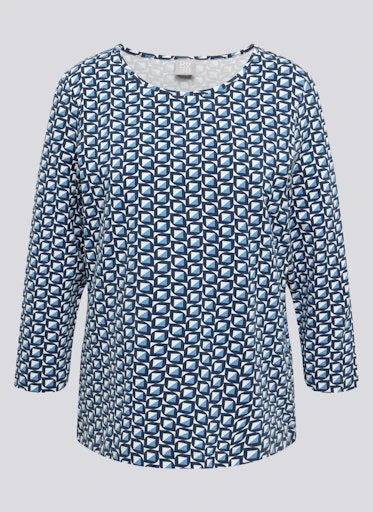 T-shirts lange mouw blauw Rabe - Image 6