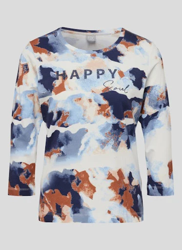 T-shirts lange mouw blauw Rabe - Image 6