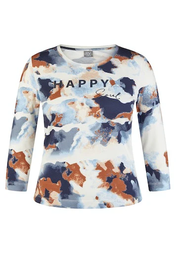 T-shirts lange mouw blauw Rabe - Image 8