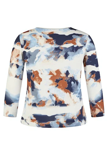 T-shirts lange mouw blauw Rabe - Image 9