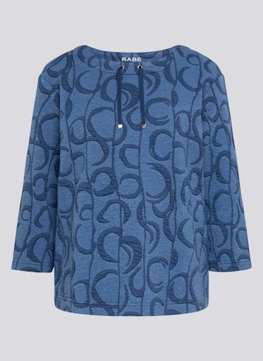 T-shirts lange mouw blauw Rabe - Image 6