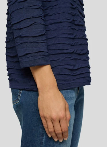 T-shirts lange mouw blauw Rabe - Image 5