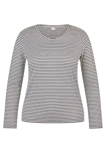 T-shirts lange mouw blauw Rabe