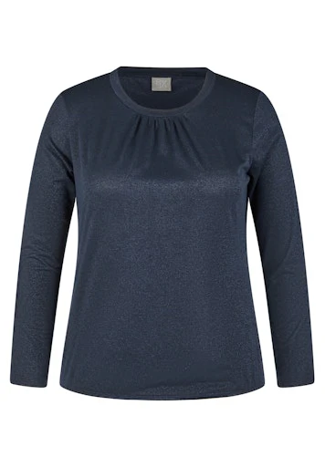 T-shirts lange mouw blauw Rabe
