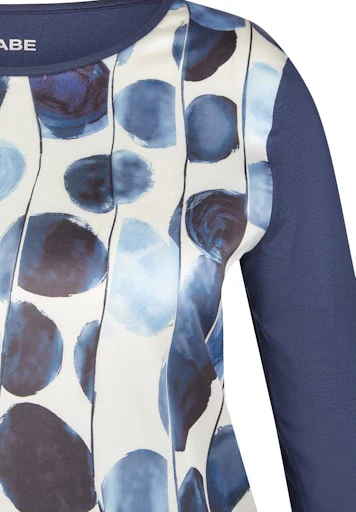 T-shirts lange mouw blauw Rabe - Image 3