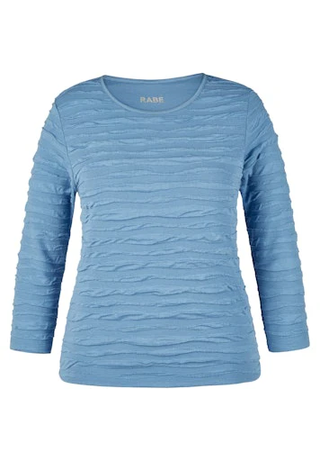 T-shirts lange mouw blauw Rabe