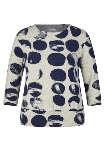T-shirts lange mouw blauw Rabe
