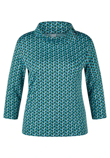 T-shirts lange mouw blauw Rabe