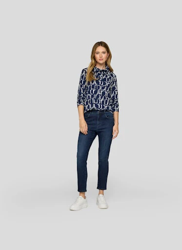 T-shirts lange mouw blauw Rabe