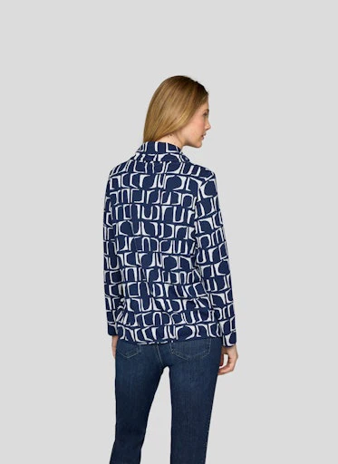 T-shirts lange mouw blauw Rabe - Image 4
