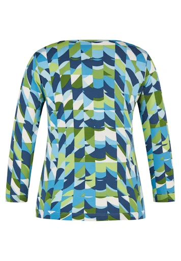 T-shirts lange mouw blauw Rabe - Image 2