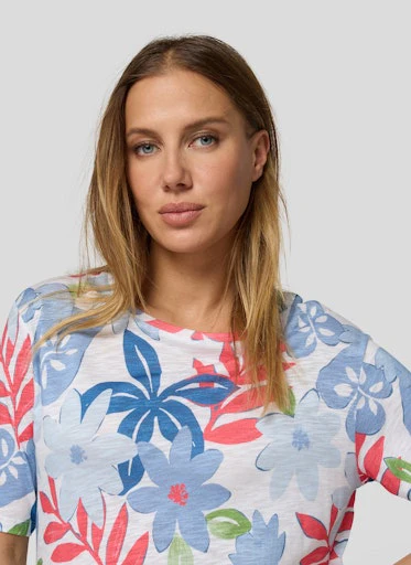 T-shirts lange mouw blauw Rabe - Image 3
