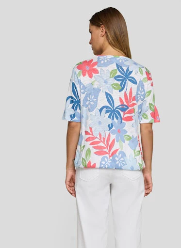 T-shirts lange mouw blauw Rabe - Image 4