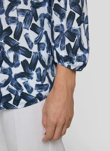 T-shirts lange mouw blauw Rabe - Image 5