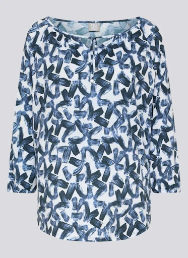 T-shirts lange mouw blauw Rabe - Image 6