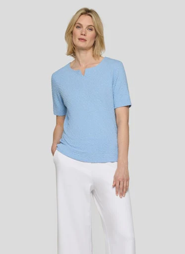 T-shirts lange mouw blauw Rabe - Image 2