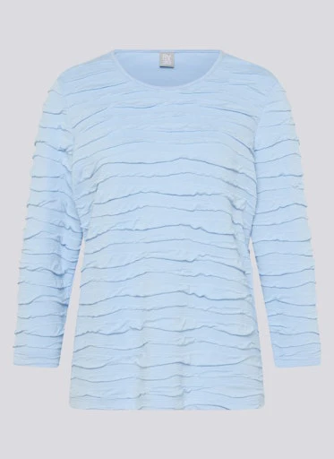 T-shirts lange mouw blauw Rabe - Image 2