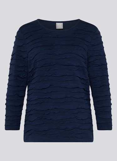 T-shirts lange mouw blauw Rabe - Image 2
