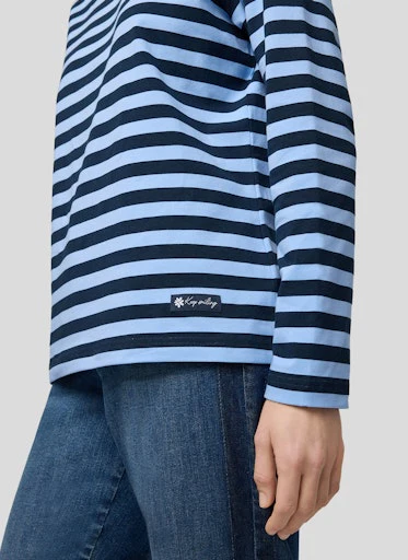 T-shirts lange mouw blauw Rabe - Image 3