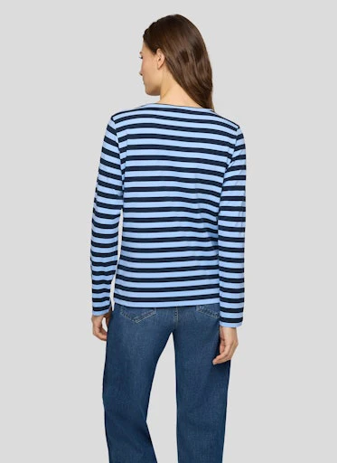 T-shirts lange mouw blauw Rabe - Image 4