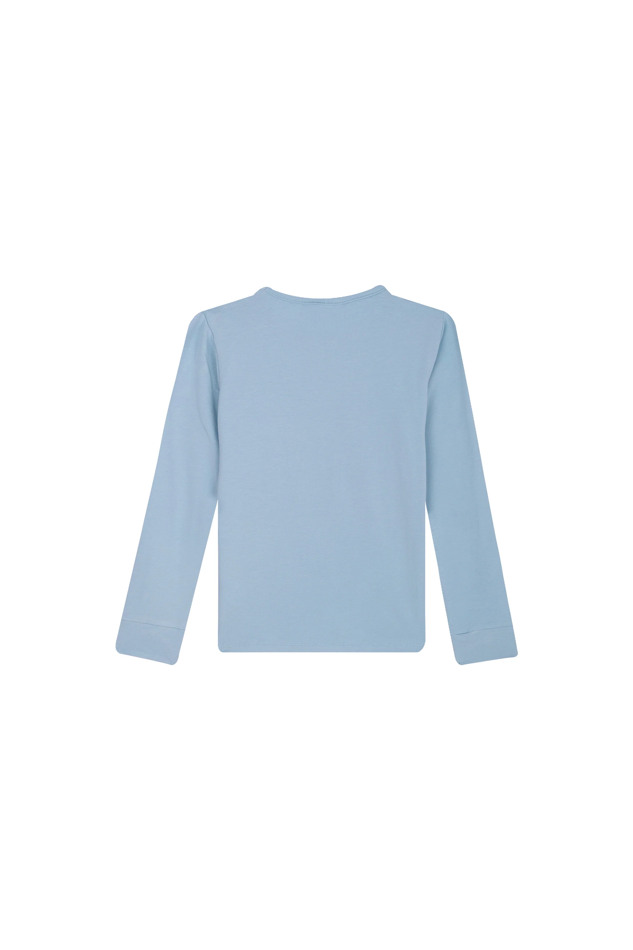 T-shirts lange mouw blauw Someone - Image 2